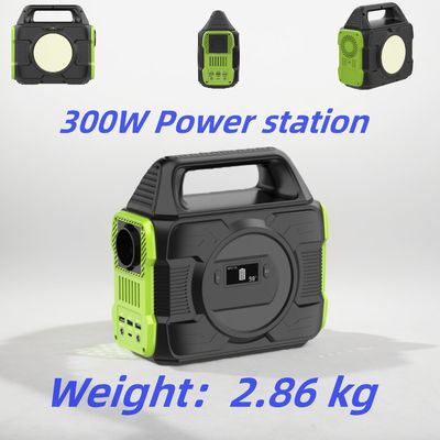 Generador portátil de almacenamiento de energía solar de 300W para emergencias y solicitudes personalizadas