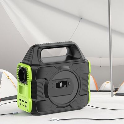 Alta potencia 300W energía solar móvil de campo al aire libre RV estación de energía revela 225 * 120 * 215mm
