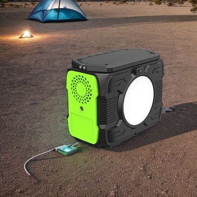 Estación de energía móvil de 200W Batería de litio Generador de viento exterior para RV Uav Almacenamiento de energía