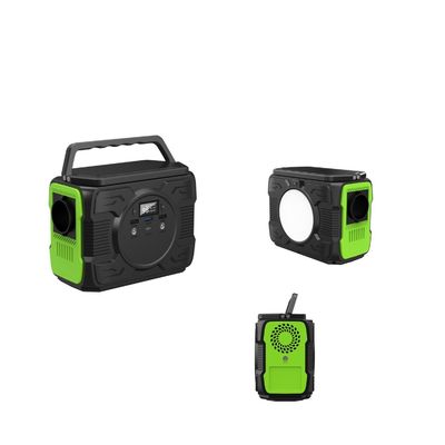 200W173wh Acampada Batería de litio móvil Generador solar Fuente de alimentación para trabajo remoto