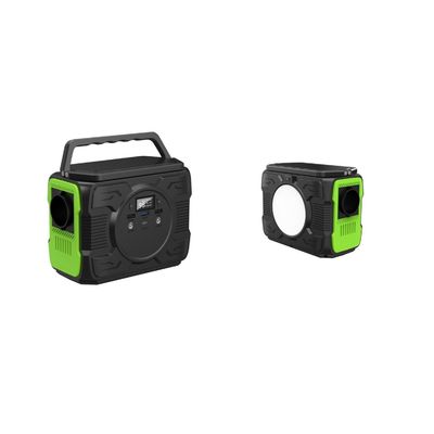Personalización 200W Almacenamiento de energía solar Batería de litio Balcón Estación de energía con 1