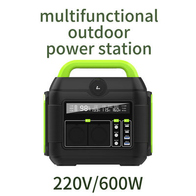 Color personalizable S6 Banco de energía de estación de carga portátil de 600W