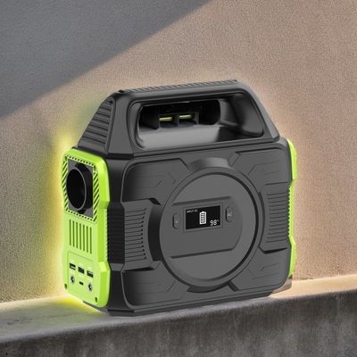 Estación eléctrica móvil de acondicionamiento acondicionado de acampada de 300W/600W con salida multifunción y carga rápida QC3.0