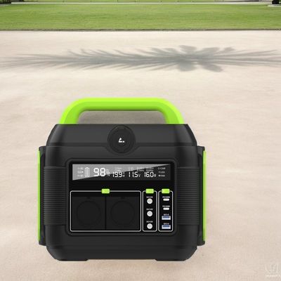 Estación de energía solar de batería de litio de 600W para acampar y actividades al aire libre