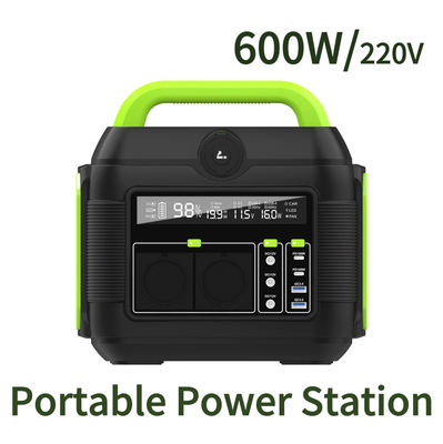 Estación de litio portátil de 500W reciclable para acampar de aventura