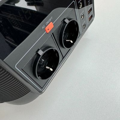 Generador de energía móvil portátil Estación de energía multifuncional 576wh/600W para balcón RV