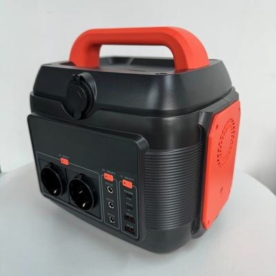 600W Batería de litio extraíble para exteriores Generador solar recargable AC-DC Estación de energía de respaldo tipo-C