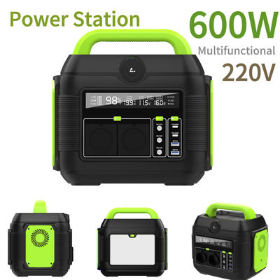 Estación de energía portátil de toma de corriente al aire acondicionado de la UE 600W 576wh Banco de energía para camping personalizable