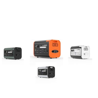 Negro 2024 Productos 2000W/2200W/2400W Estación eléctrica portátil Generadores solares para el hogar
