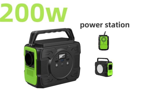Cargador de teléfono recargable caliente Generador solar portátil de 200W con colores personalizables