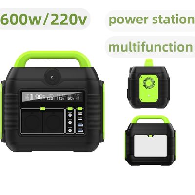 Generador solar portátil de 600W para central eléctrica móvil S6 Recargable y ligero