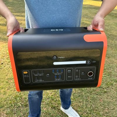 AC Pure Sine Wave Output Waveform 2000W LiFePO4 Batería de alimentación móvil portátil