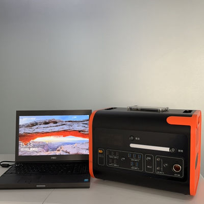 Naranja Negro Generador de energía solar de 2000W con almacenamiento de baterías