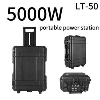 Generador solar para el hogar de 3600W Generador de energía de batería de litio de carga rápida de 5000W