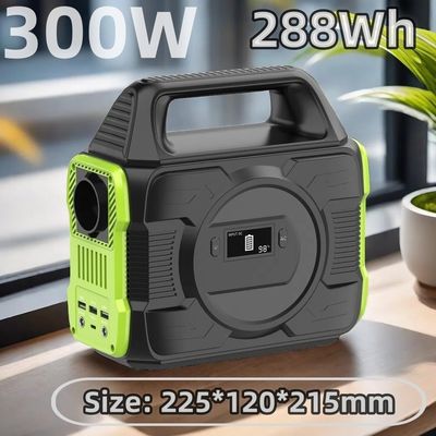 Estación de energía portátil de 300W para camping