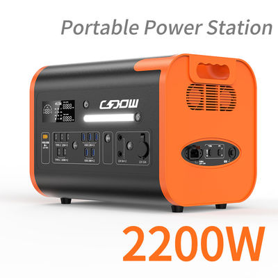 2000wh Banco de energía de emergencia portátil de energía solar de respaldo