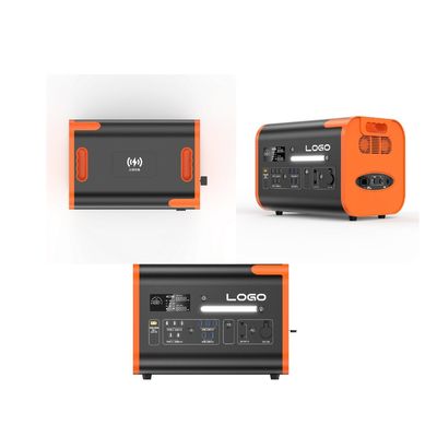 UN38.3 MSOS 2200W Estación de energía Personalizable Naranja Negro