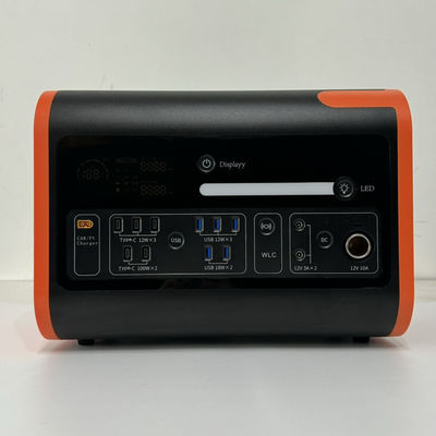220V onda seno pura LiFePO4 batería generador solar 2048wh almacenamiento de energía en espera 2200W central eléctrica portátil
