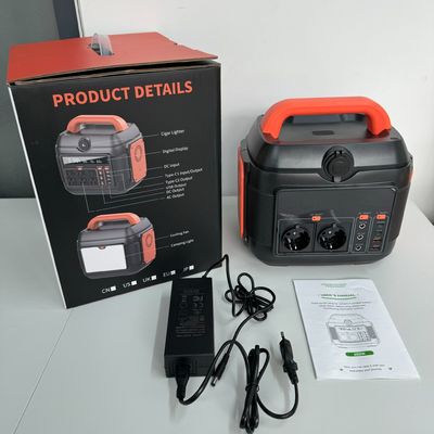 Reveal Normal Chord Estación de energía portátil de 600W/576wh para RV de casa al aire libre y de espera