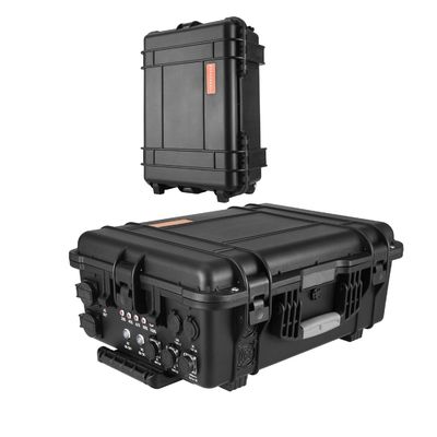 Sistema de almacenamiento de energía 3000W Fuente de alimentación móvil con polea de barra de tracción Estación eléctrica de emergencia exterior interior