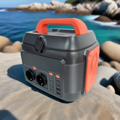 OEM/ODM 600W Camping Mobile Power Estación eléctrica de emergencia interior Generador solar Inverter incorporado