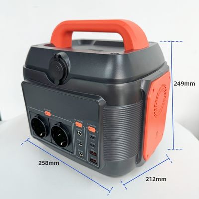 576wh Estación eléctrica portátil 110V 220V 600W Generador solar