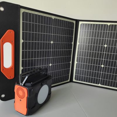 Estación eléctrica portátil de 110V/220V Generador solar móvil de 200W
