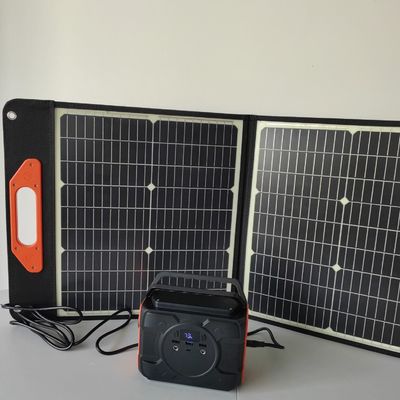 Estación eléctrica portátil de 110V/220V Generador solar móvil de 200W