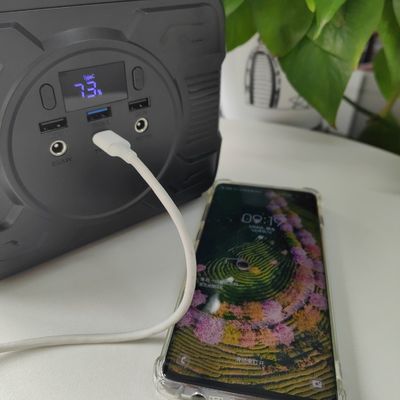 Estación eléctrica portátil de 110V/220V Generador solar móvil de 200W