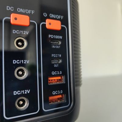 Estación eléctrica portátil multifunción directa de 600W/576wh con salida de tipo C2 Pd27W
