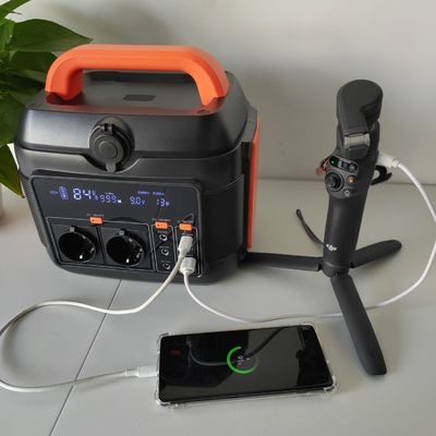 Estación eléctrica portátil multifunción directa de 600W/576wh con salida de tipo C2 Pd27W