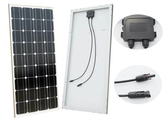 Modulo fotovoltaico de silicio monocristalino de 100 W 280 W con marco de aluminio, sin mantenimiento durante 25 años