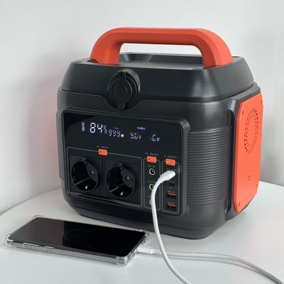 110V 220V emergencia para acampar 576wh central de energía solar móvil portátil 600W