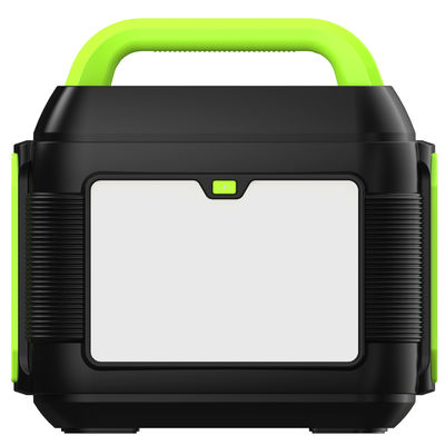 600W de potencia móvil portátil 6kg Naranja Negro Fuente de almacenamiento de energía de emergencia en interiores