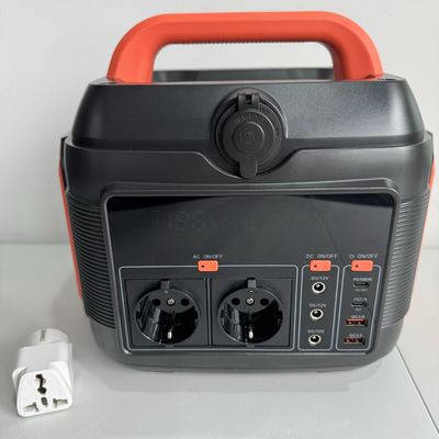 600W generador solar portátil salida Banco de respaldo Fuente de energía exterior