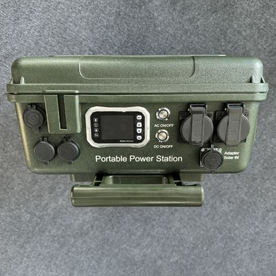 Generador portátil para el hogar de 6000W con pantalla LCD de carga solar de automóvil de carga de energía de almacenamiento de energía de la estación de energía ABS material