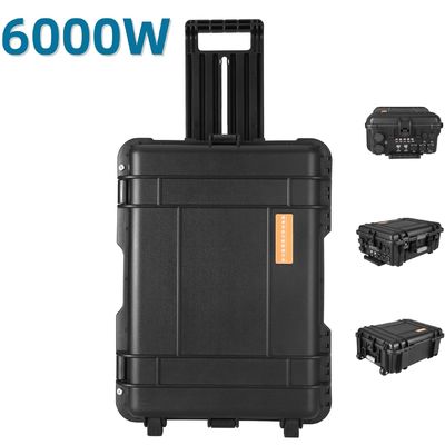 3000W 4000W 5000W 6000W Estación eléctrica de respaldo para emergencias en el hogar con batería ternaria de litio