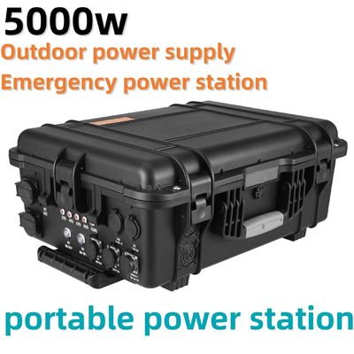 Generador solar de batería de litio portátil multifuncional de 3000W/4000W/5000W para exteriores