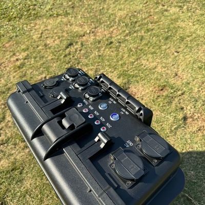 Recauchutador de rodillas de aleación ABS 6000W 7000W 220V Generador de batería portátil LiFePO4 para carga rápida