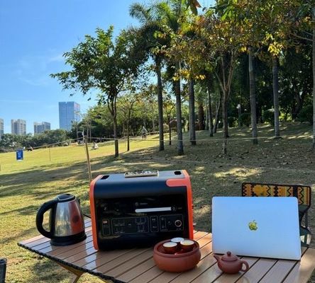 2000W 2200W LiFePO4 Batería Estación de energía portátil para acampar al aire libre Modo de carga