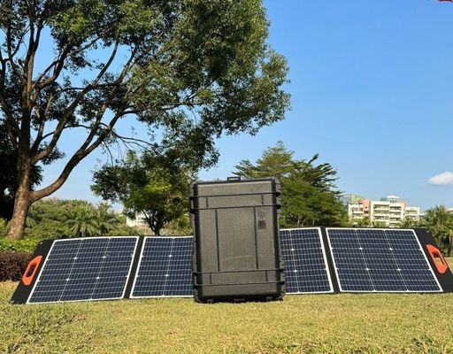 Generador solar portátil de celdas de litio LiFePO4 de 8000W para actividades al aire libre