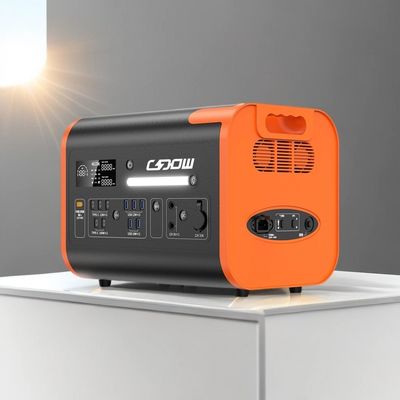 Emergencias para el hogar y campamento al aire libre Generador de energía de 2200W con inversor AC / DC