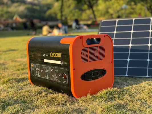 Estación de energía plegable con batería portátil multifuncional de carga solar de 800W para almacenamiento de energía