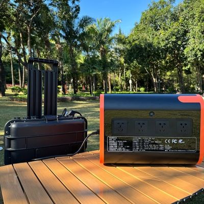 Generador portátil de 2200W con banco de alimentación de salida de 230V AC/DC y carga inalámbrica de 15W