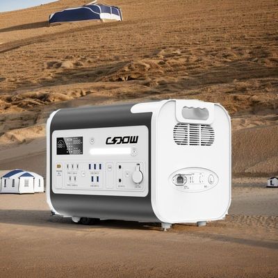 AT22 Estación eléctrica portátil al aire libre con panel de salida de CA y batería de litio y fosfato de hierro