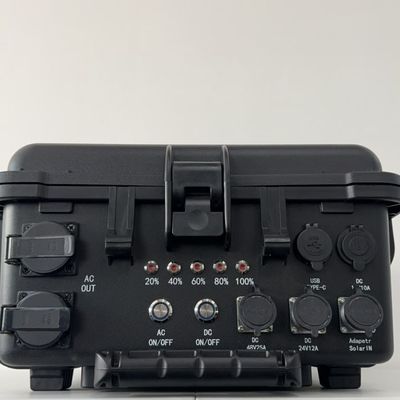 15A Max AC Output LT-40 Estación de energía solar recargable para emergencias domésticas y carritos de golf