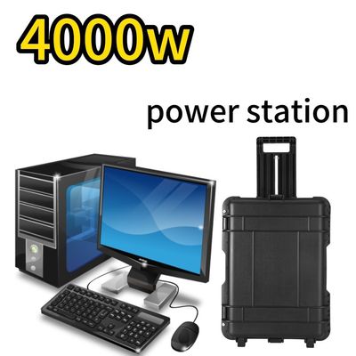 3840wh Banco de carga móvil LT-40 para 4kw LiFePO4 Batería EV Estación de energía móvil para automóviles