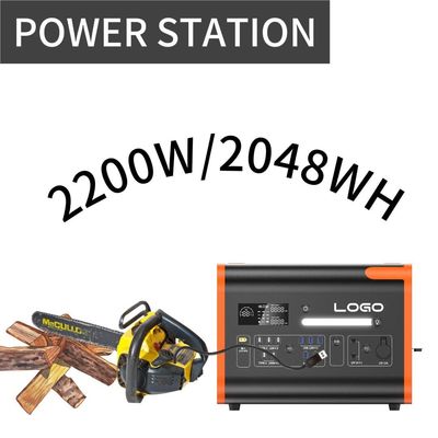 Generador portátil de 1500W Estación de energía solar de carga rápida Suministro de energía ininterrumpido