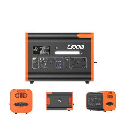 2024 Generador solar portátil 2000W Casa Estación de energía solar de 220V con potencia máxima de 4400W