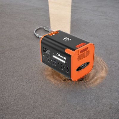 LiFePO4 Tipo de célula de batería 220V Estación de energía portátil de salida para picnic y emergencia